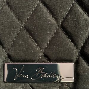 Vera Bradley black messenger bag.